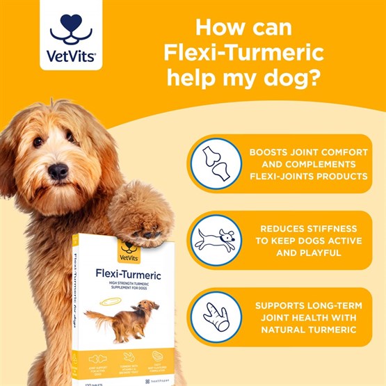 Flexi−Turmeric for Dogs 
