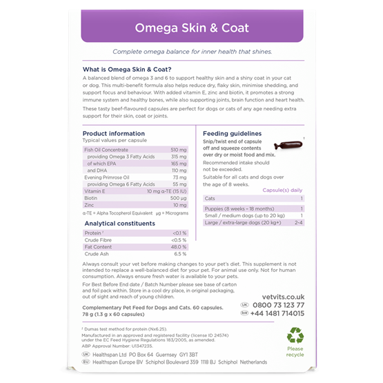 Omega Skin & Coat 